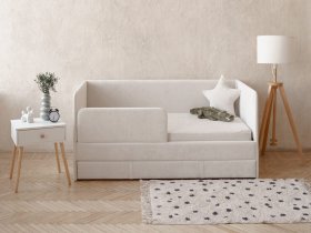 Диван-кровать Happy (айвори) в Комарье - komare.mebel-nsk.ru | фото