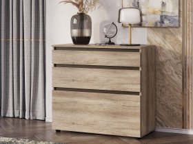 Комод КМ-01 Энигма (венге/дуб каньон) в Комарье - komare.mebel-nsk.ru | фото