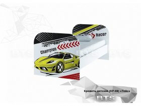 Кровать детская Тойс Champion КР-08 (BTS) в Комарье - komare.mebel-nsk.ru | фото