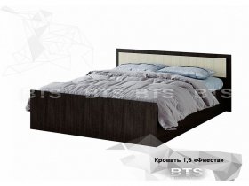 Кровать двуспальная 1,6м LIGHT Фиеста (BTS) в Комарье - komare.mebel-nsk.ru | фото