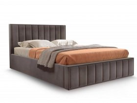 Кровать мягкая 1,8 Вена стандарт, вар.3 в Комарье - komare.mebel-nsk.ru | фото
