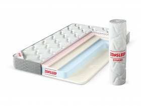 Матрас в скрутке Plyus Roll в Комарье - komare.mebel-nsk.ru | фото