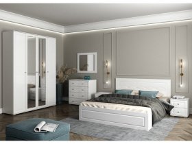 Модульная спальня Барселона (Хандис) в Комарье - komare.mebel-nsk.ru | фото