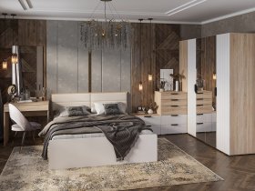 Модульная спальня Норд в Комарье - komare.mebel-nsk.ru | фото