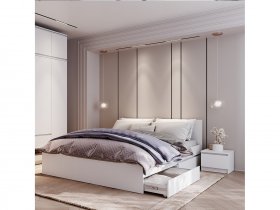 Модульная спальня Симпл в Комарье - komare.mebel-nsk.ru | фото