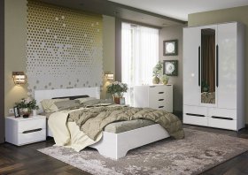 Модульная спальня Валирия в Комарье - komare.mebel-nsk.ru | фото
