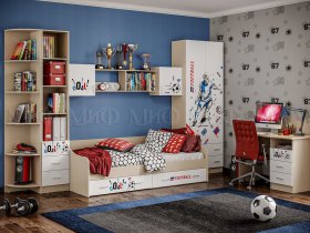 Модульная спальня Вега NEW Boy в Комарье - komare.mebel-nsk.ru | фото