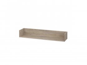 Полка 1200 Этна (дуб эндгрей) в Комарье - komare.mebel-nsk.ru | фото