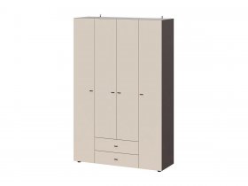 Шкаф четырехстворчатый Гиза в Комарье - komare.mebel-nsk.ru | фото