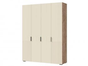 Шкаф четырехстворчатый (комби) Соната ШК-04 в Комарье - komare.mebel-nsk.ru | фото