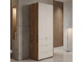 Шкаф двухстворчатый c ящиками Орма в Комарье - komare.mebel-nsk.ru | фото