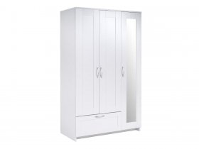 Шкаф комби 3 двери и 1 ящик Сириус в Комарье - komare.mebel-nsk.ru | фото