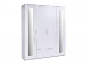 Шкаф комби 4 двери и 1 ящик Сириус в Комарье - komare.mebel-nsk.ru | фото