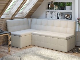 Скамья угловая со спальным местом «Домино» (кашемир) в Комарье - komare.mebel-nsk.ru | фото