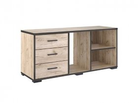 Тумба 1200 Тм075.0 Гермес лофт (дуб крафт серый) в Комарье - komare.mebel-nsk.ru | фото
