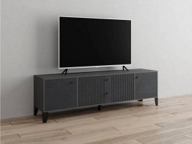 Тумба под ТВ Парус-10 (графит/гранит лофт) в Комарье - komare.mebel-nsk.ru | фото