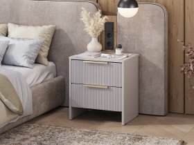 Тумба ТБ-12 Пандора (кашемир/MF03) в Комарье - komare.mebel-nsk.ru | фото