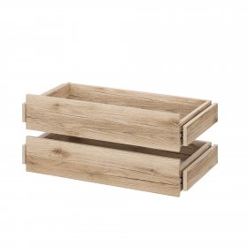 Ящик (комплект из 2 штук) Брауни (дуб делано) в Комарье - komare.mebel-nsk.ru | фото